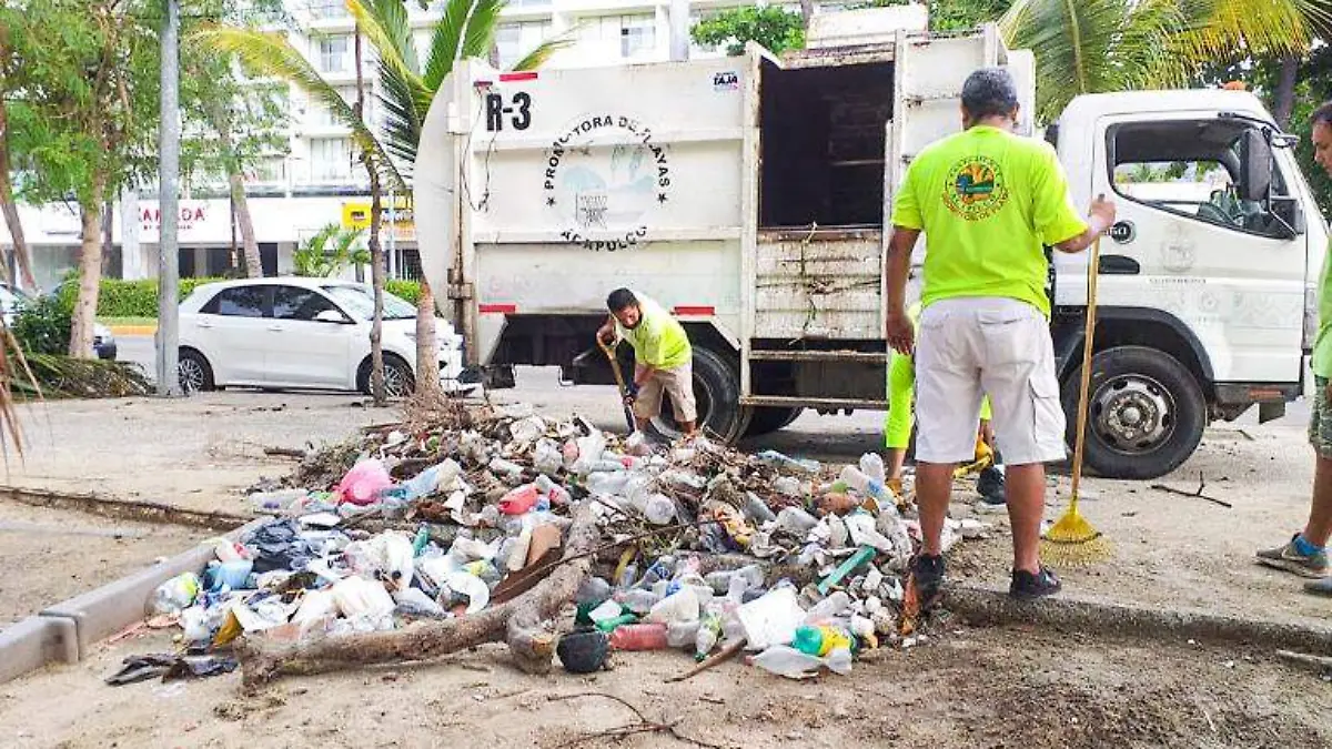 playas basura